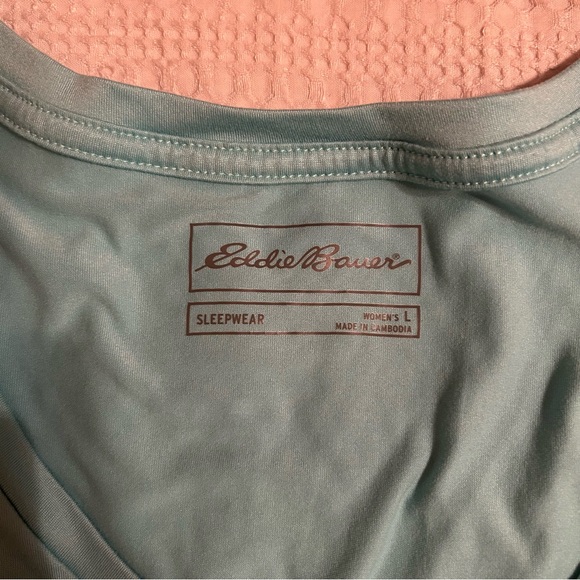 Eddie Bauer PJ Set Soft Cozy Lounge Leisure Comfy Cabincore Cottagecore Sz L - Picture 6 of 8